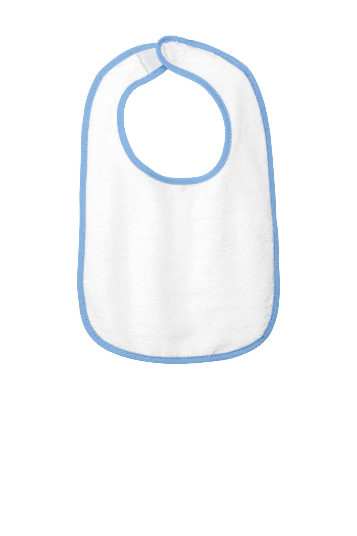 Rabbit Skins ™  Infant Contrast Trim Terry Bib. RS1003