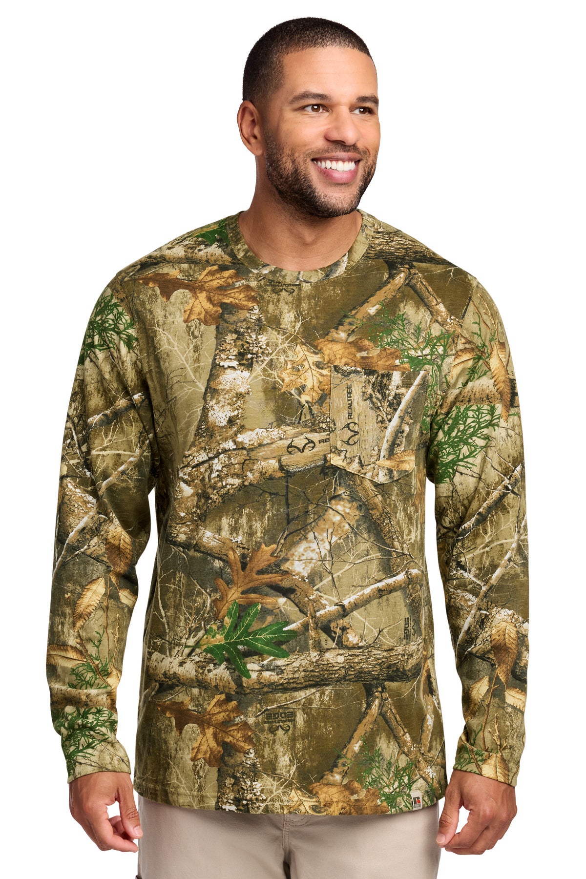 Russell Outdoors ™  Realtree ®  Long Sleeve Pocket Tee RU100LSP