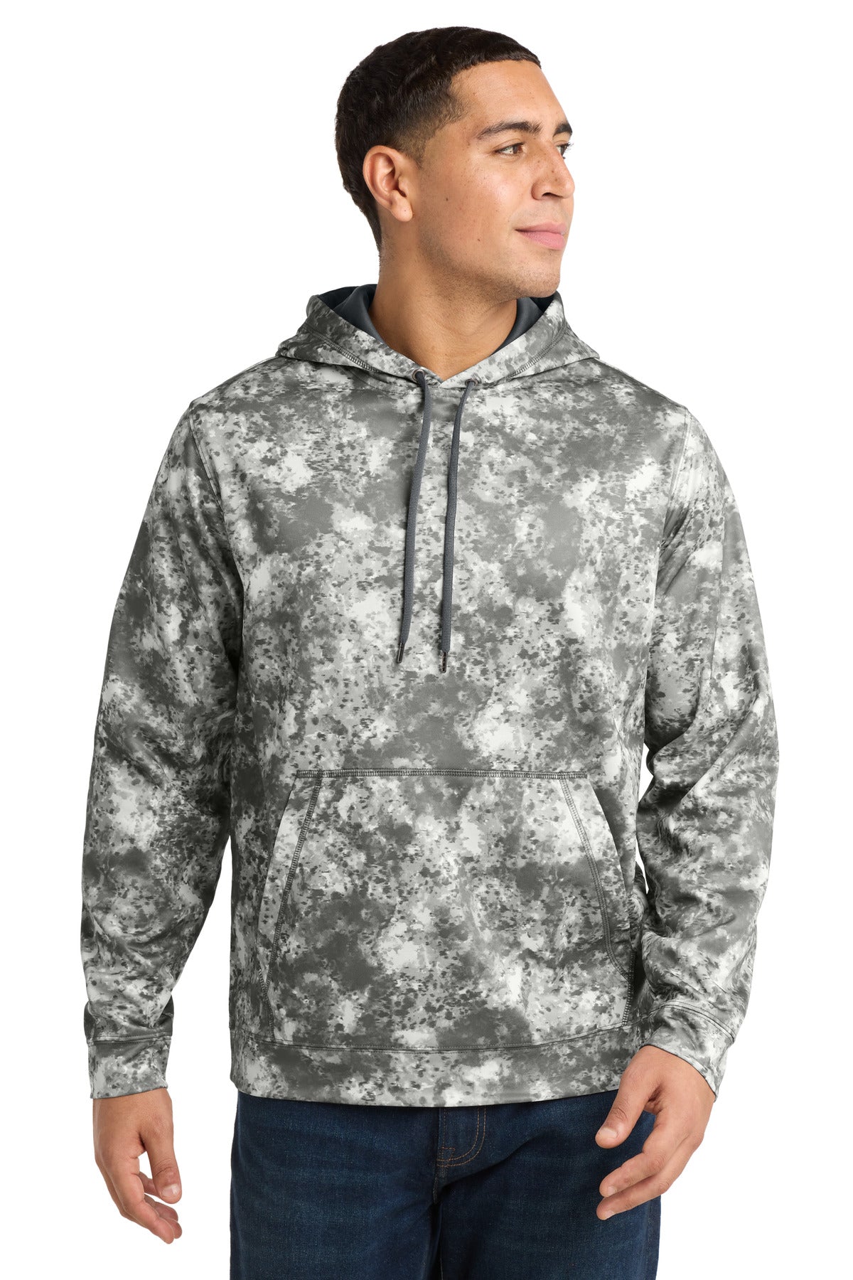 Sport-Tek ®  Sport-Wick ®  Mineral Freeze Fleece Hooded Pullover. ST230