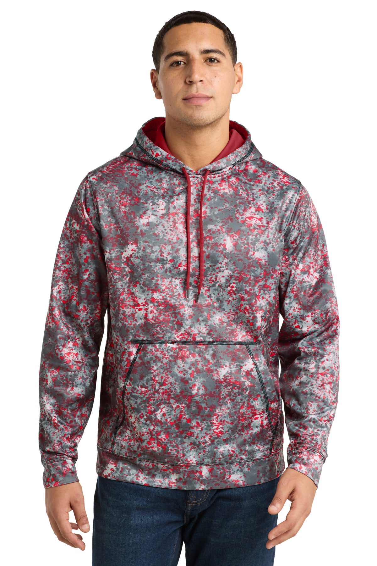 Sport-Tek ®  Sport-Wick ®  Mineral Freeze Fleece Hooded Pullover. ST230