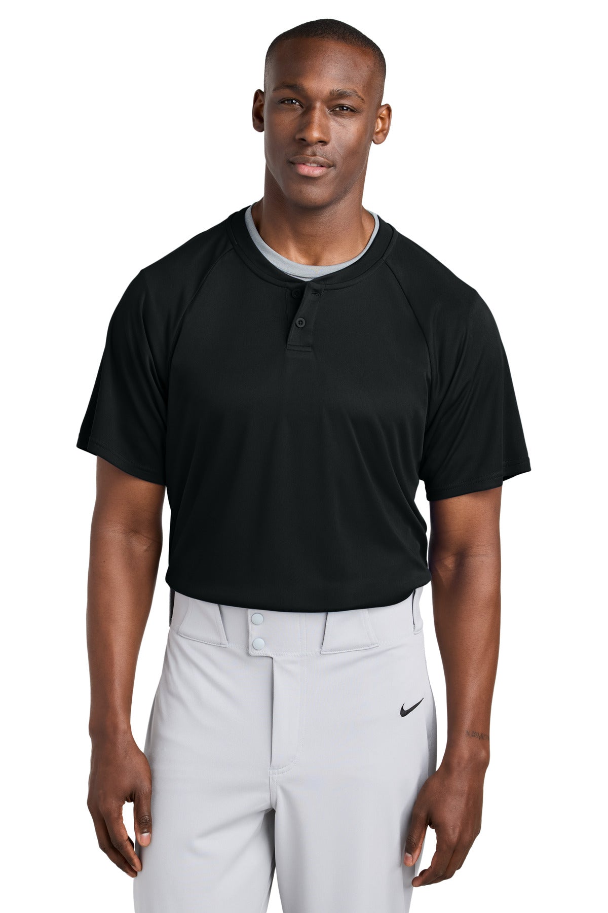 Sport-Tek ®  PosiCharge ®  Competitor ™  2-Button Henley ST359