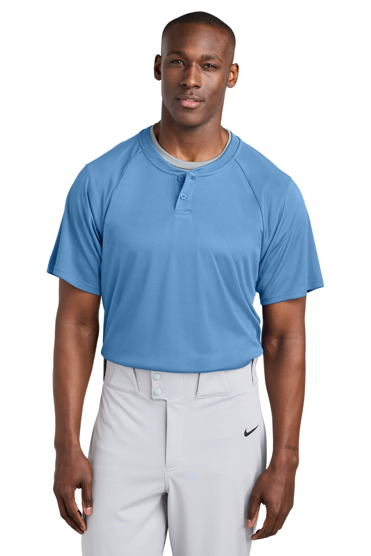 Sport-Tek ®  PosiCharge ®  Competitor ™  2-Button Henley ST359