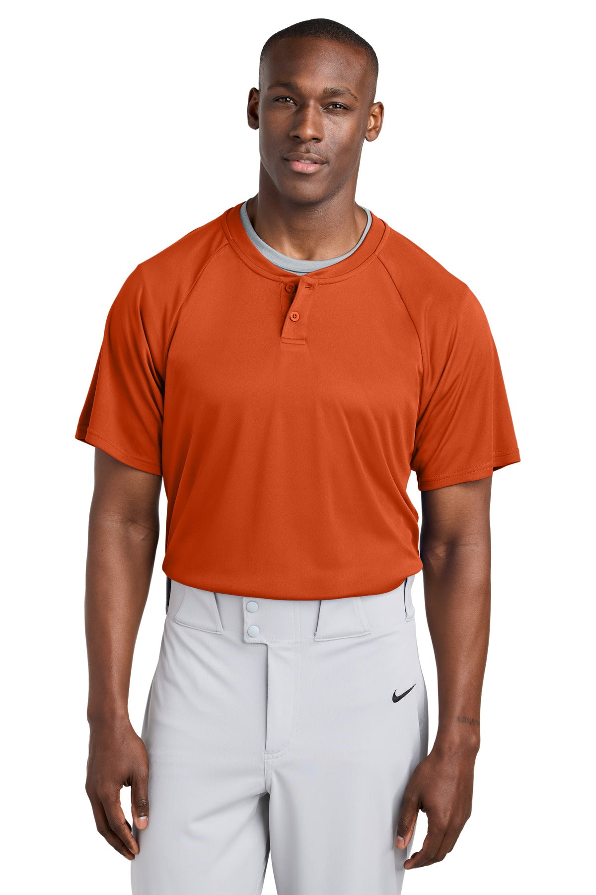 Sport-Tek ®  PosiCharge ®  Competitor ™  2-Button Henley ST359