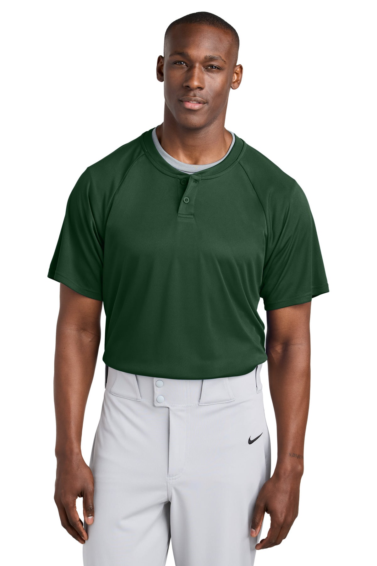 Sport-Tek ®  PosiCharge ®  Competitor ™  2-Button Henley ST359