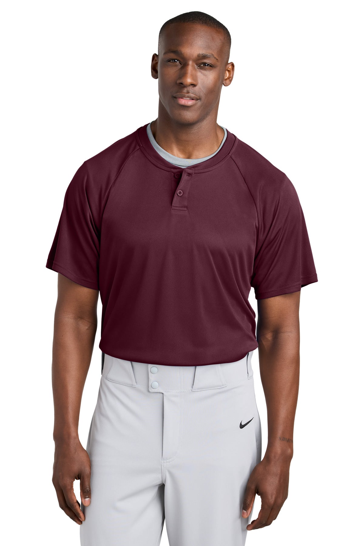 Sport-Tek ®  PosiCharge ®  Competitor ™  2-Button Henley ST359