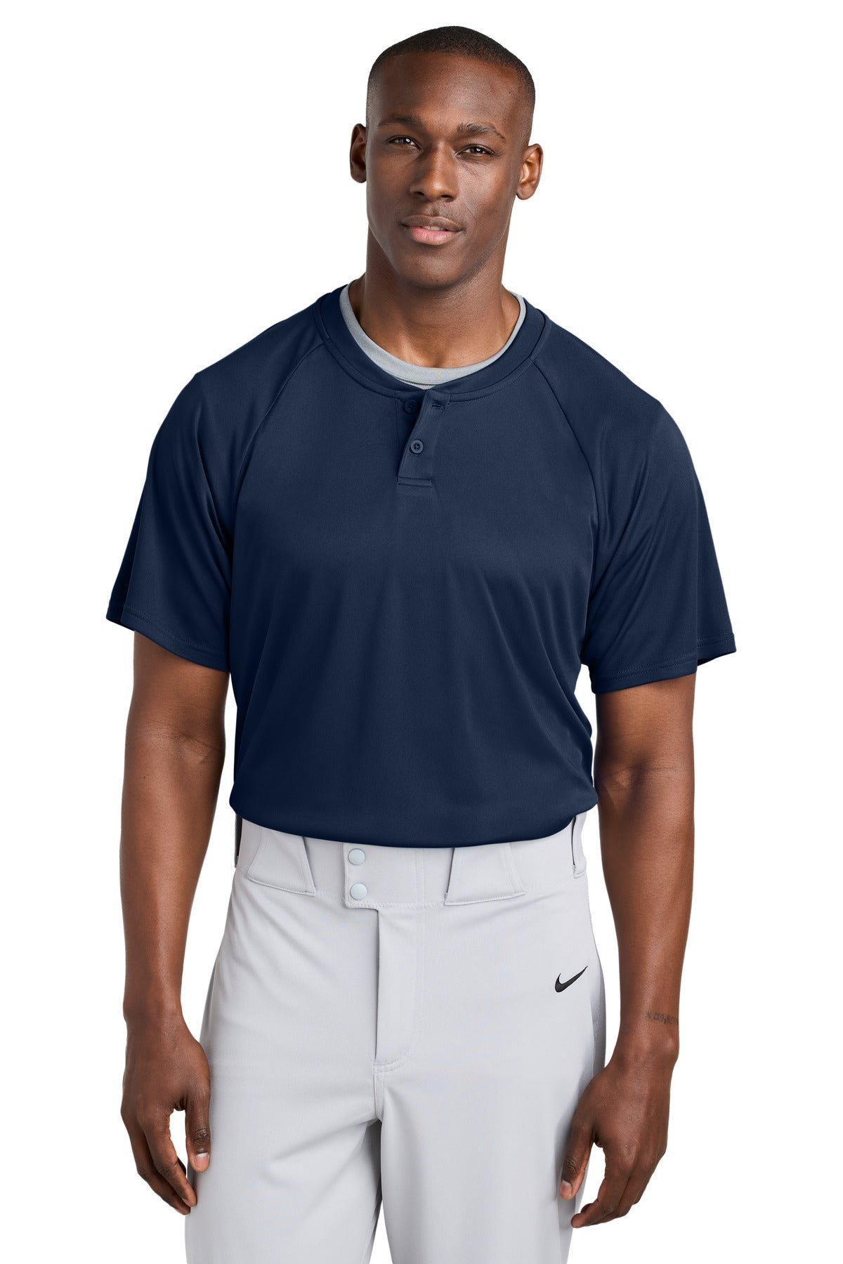 Sport-Tek ®  PosiCharge ®  Competitor ™  2-Button Henley ST359