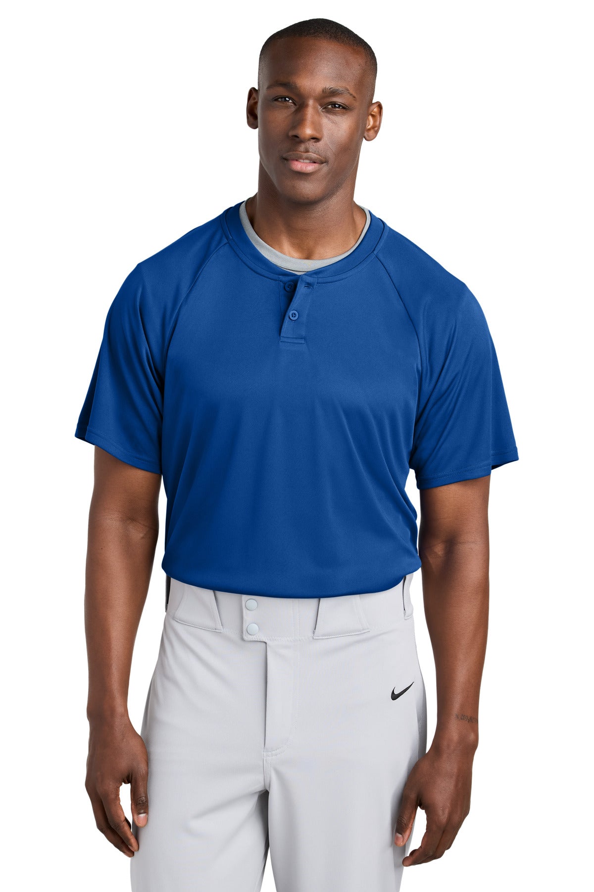 Sport-Tek ®  PosiCharge ®  Competitor ™  2-Button Henley ST359