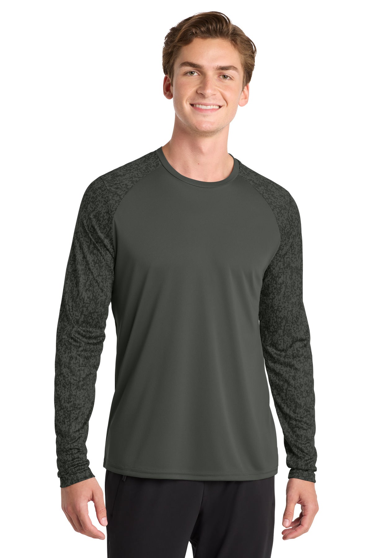 Sport-Tek  ®  Long Sleeve Digi Camo Tee. ST460LS