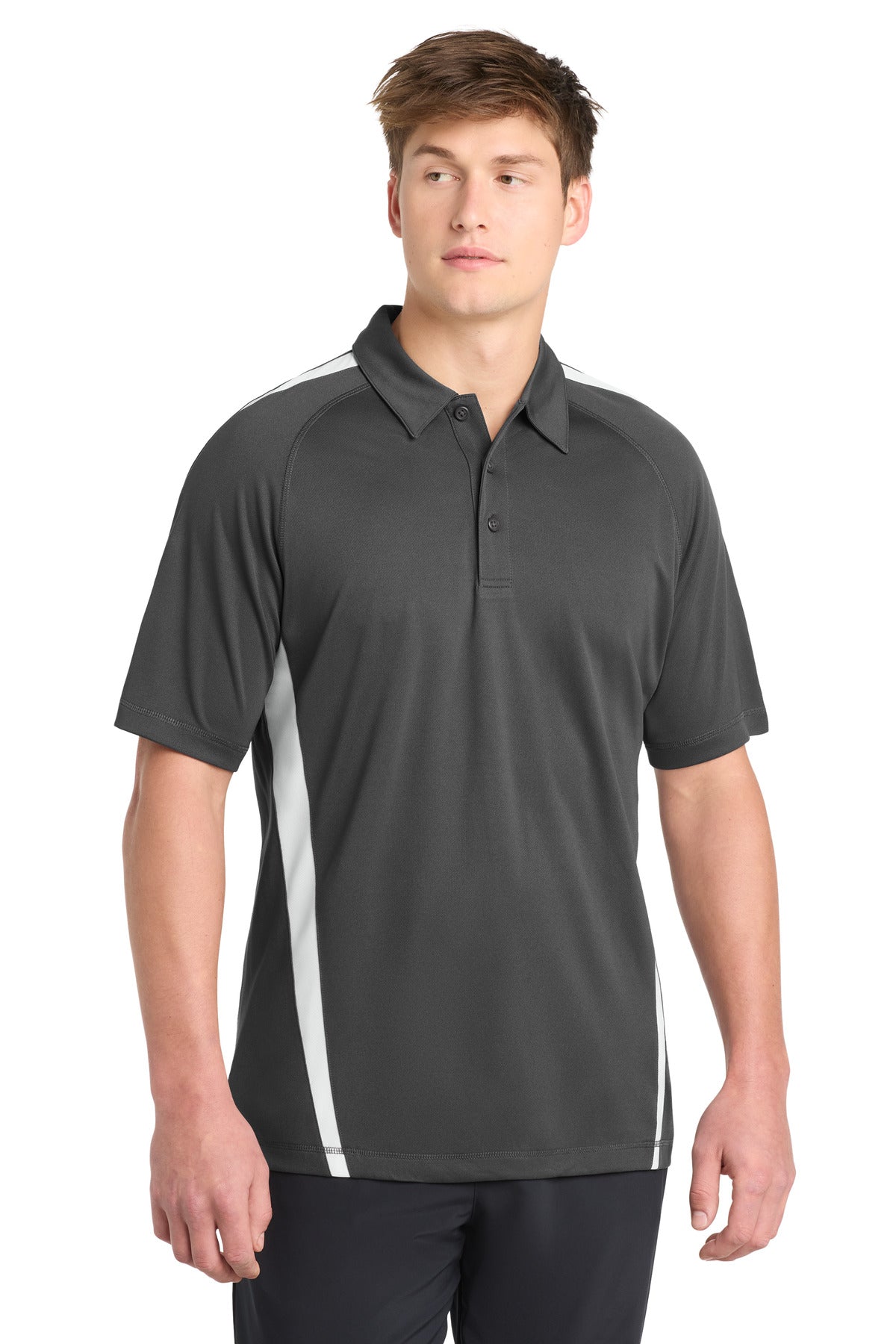 Sport-Tek ®  PosiCharge ®  Micro-Mesh Colorblock Polo. ST685