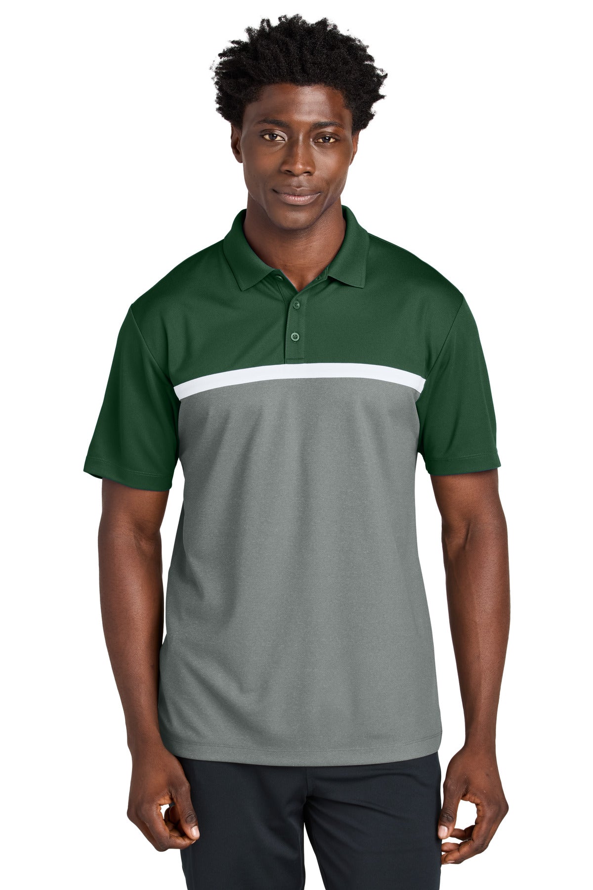 Sport-Tek ®  UV Micropique Colorblock Polo ST741