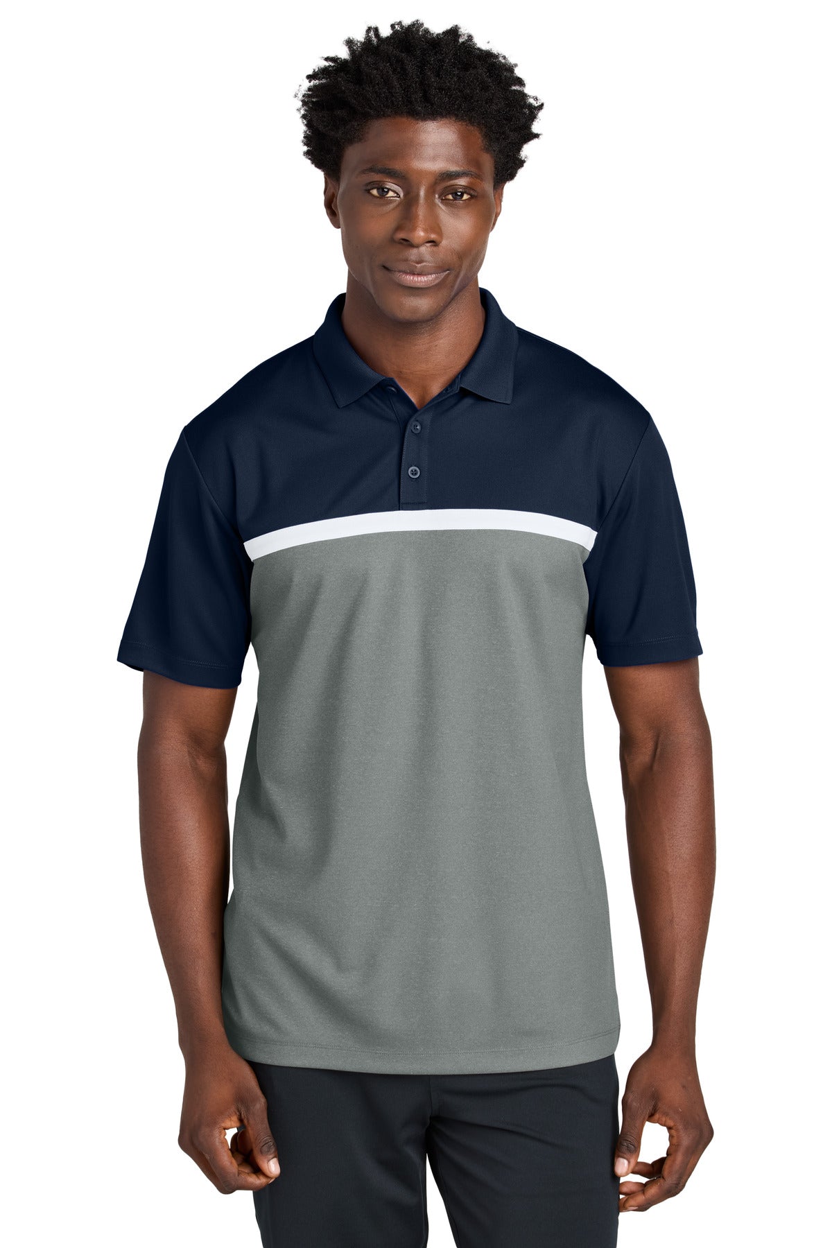 Sport-Tek ®  UV Micropique Colorblock Polo ST741