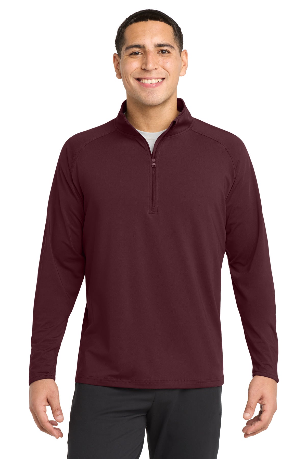 Sport-Tek ®  Sport-Wick ®  Stretch 1/4-Zip Pullover. ST850
