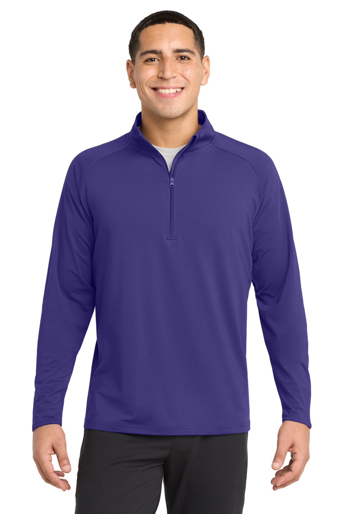 Sport-Tek ®  Sport-Wick ®  Stretch 1/4-Zip Pullover. ST850