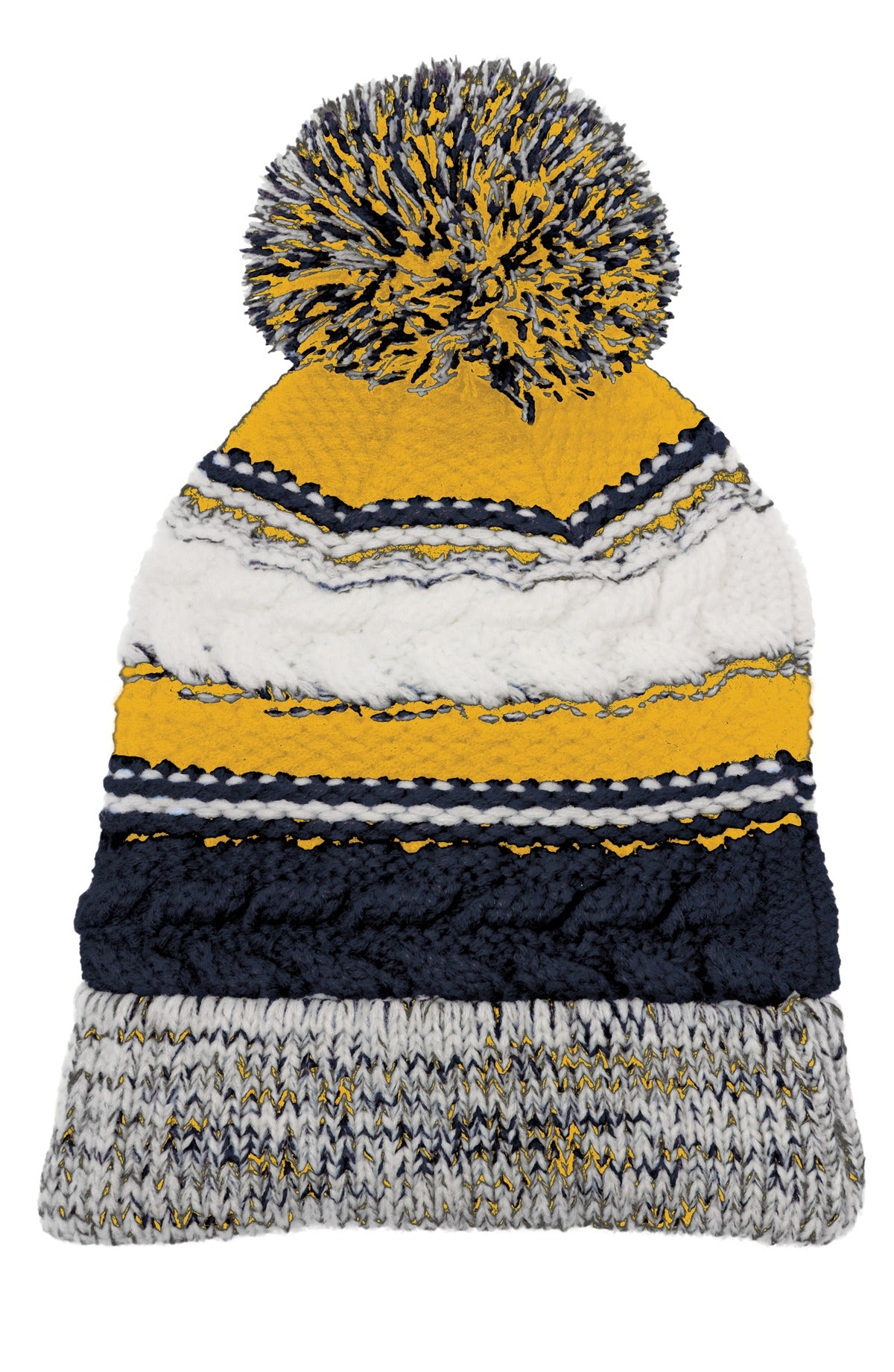 Sport-Tek ®  Pom Pom Team Beanie. STC21