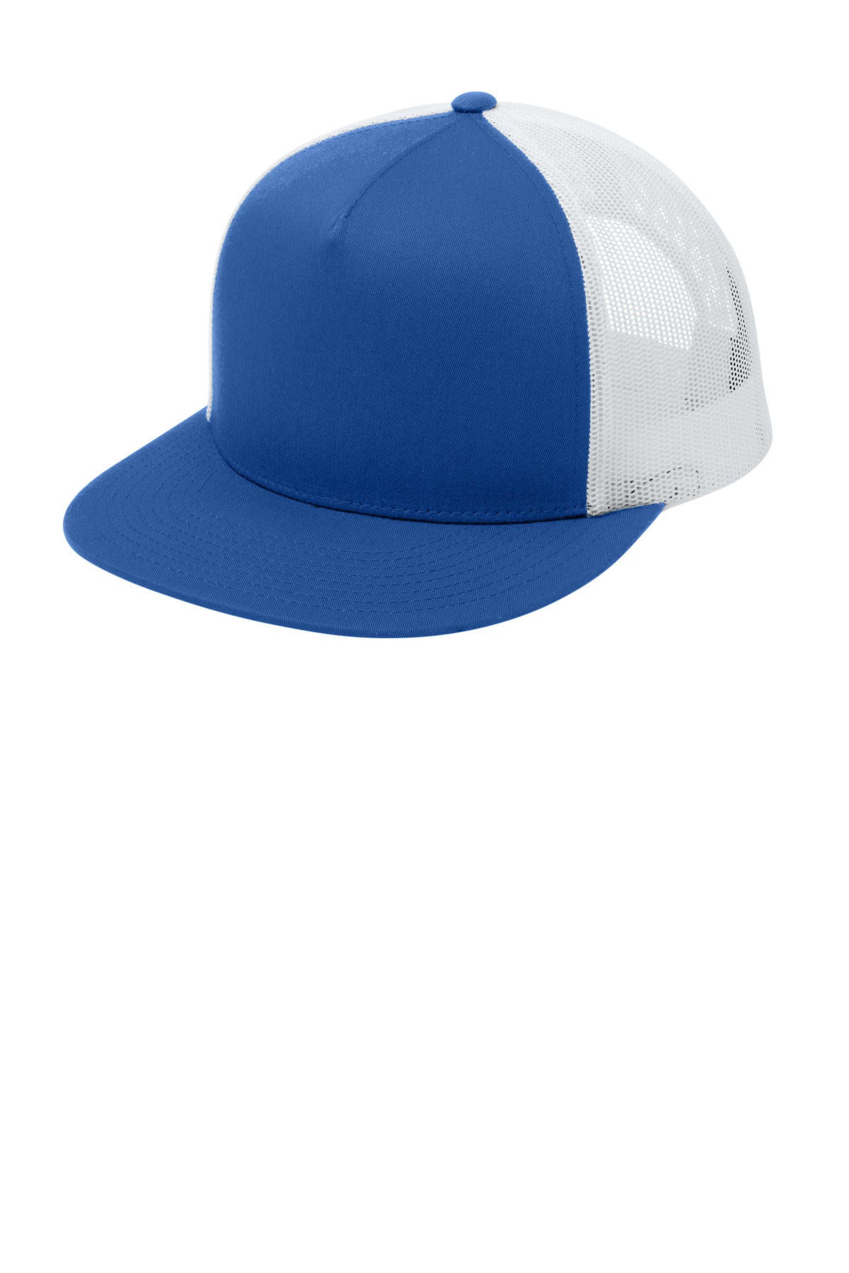 Sport-Tek ®  YP Classics  ®  5-Panel Classic Trucker Mesh Back Cap. STC38