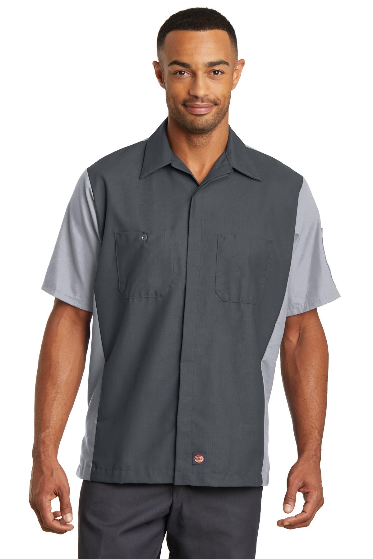 Red Kap ®  Short Sleeve Ripstop Crew Shirt. SY20