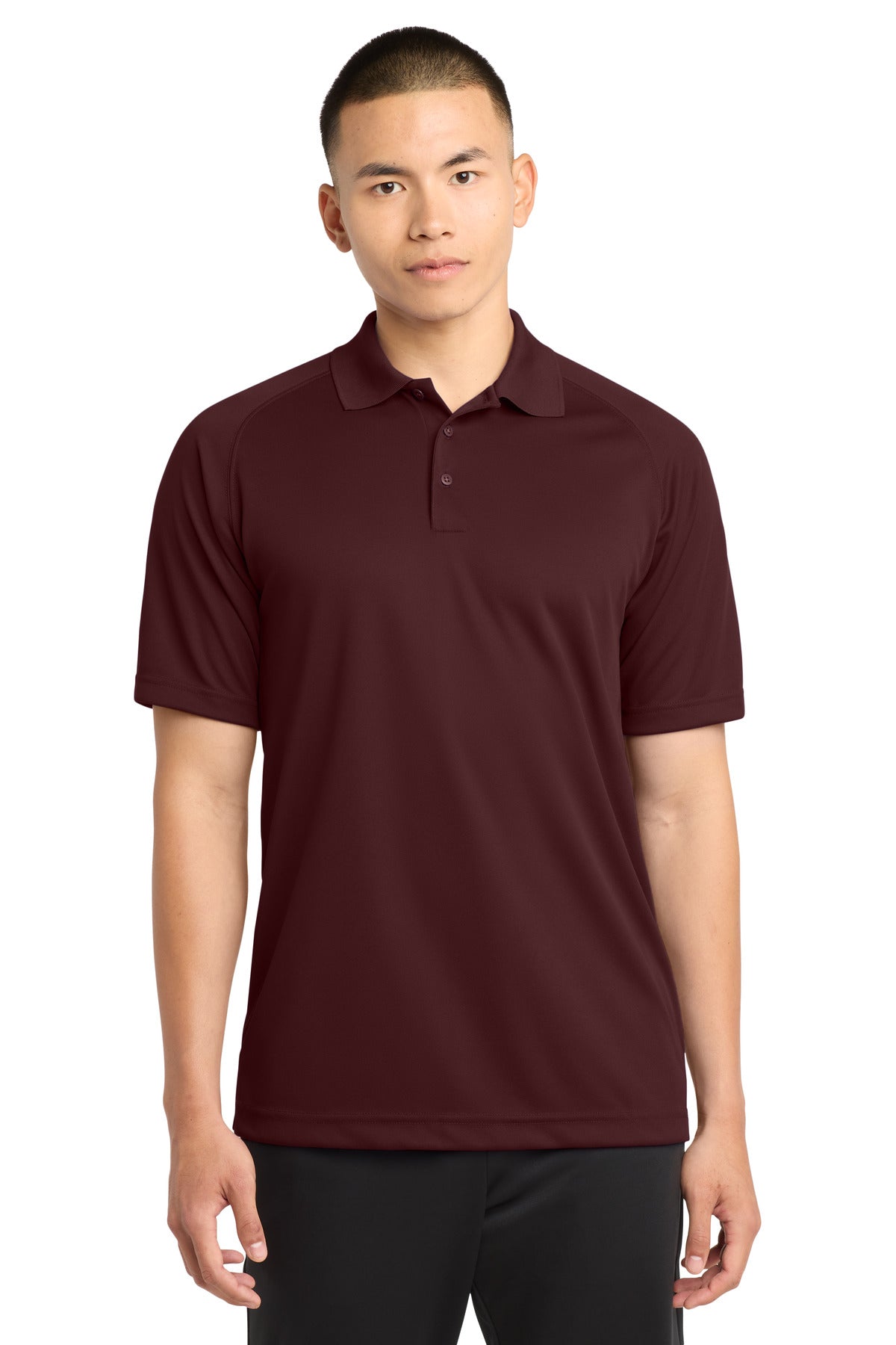 Sport-Tek ®  Dry Zone ®  Raglan Polo. T475