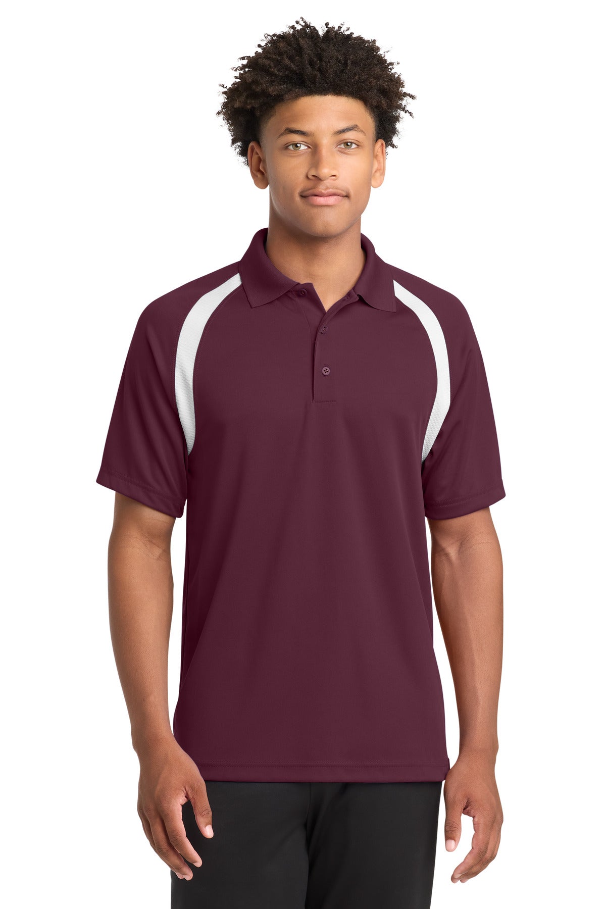 Sport-Tek ®  Dry Zone ®  Colorblock Raglan Polo. T476