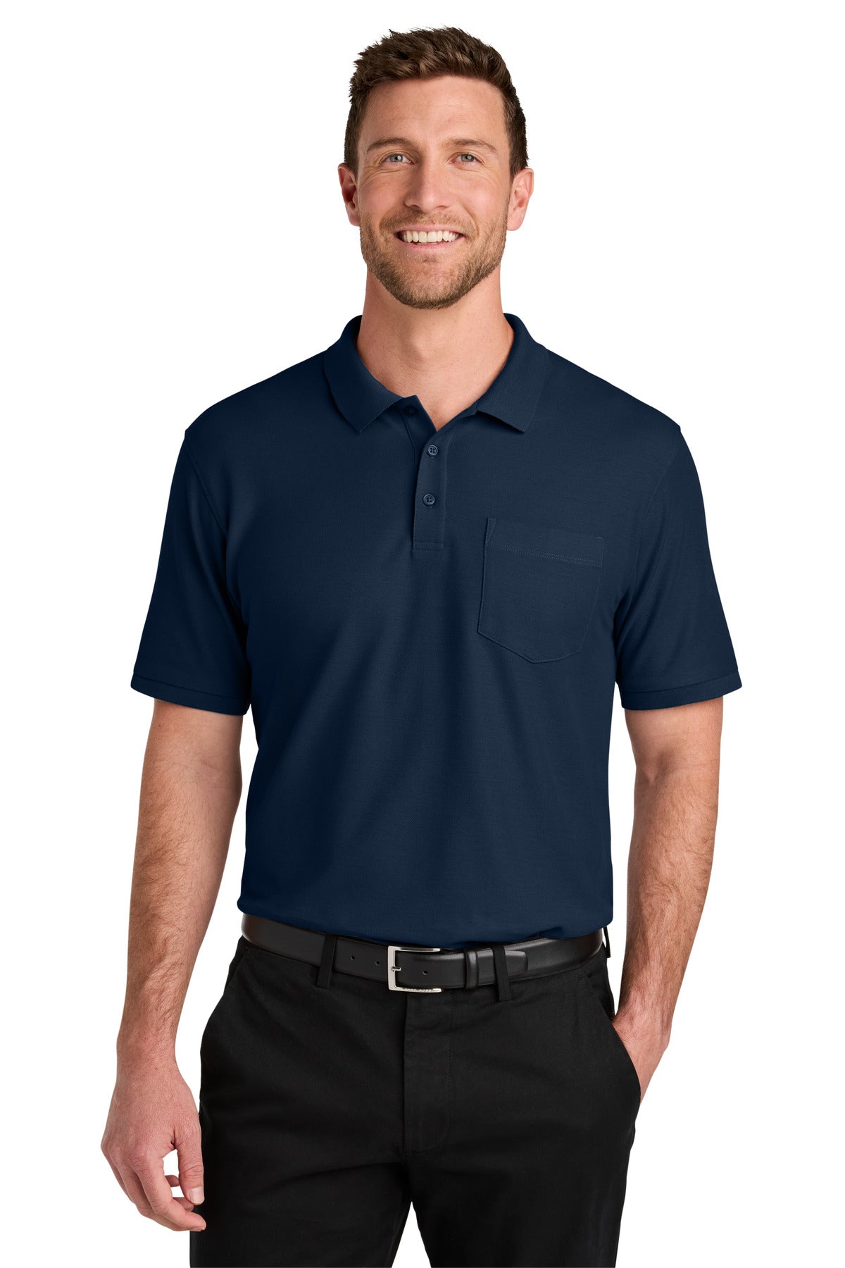 Port Authority ®  Tall Wearever Signature Pique Pocket Polo TLK200P