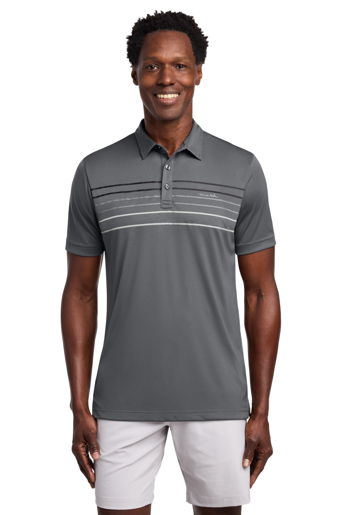 TravisMathew Coto Performance Chest Stripe Polo TM1MY400