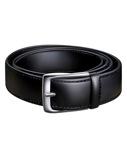 800 - Black Leather Belt