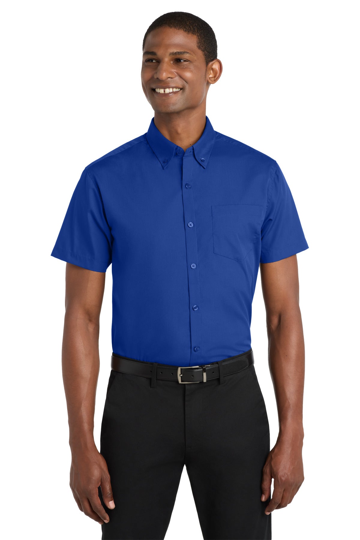 Port Authority ®  Short Sleeve Carefree Poplin Shirt. W101