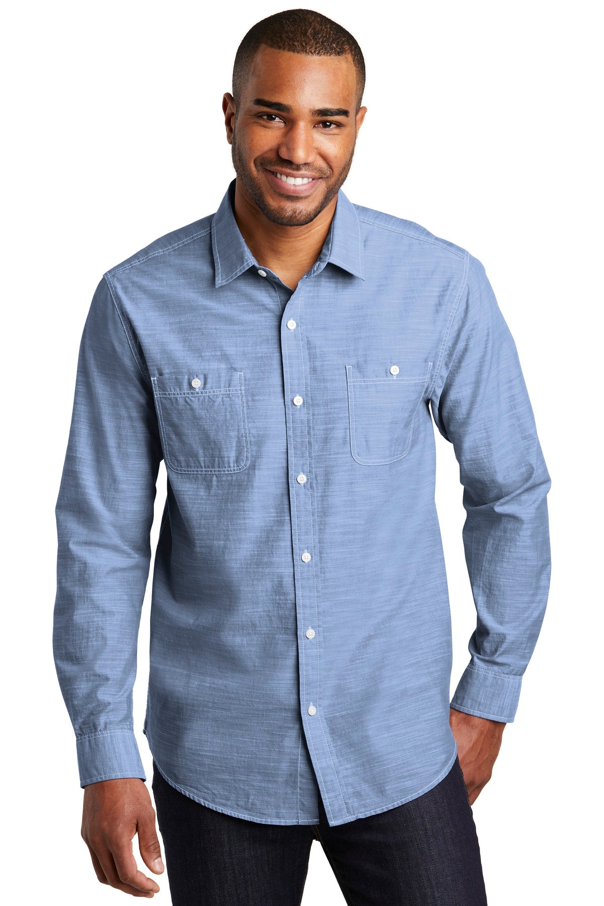 Port Authority ®  Slub Chambray Shirt. W380