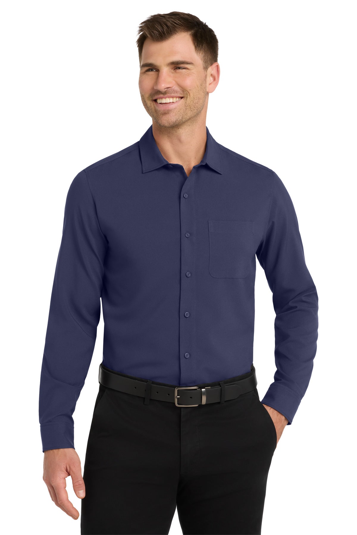Port Authority  ®  Long Sleeve Performance Staff Shirt W401