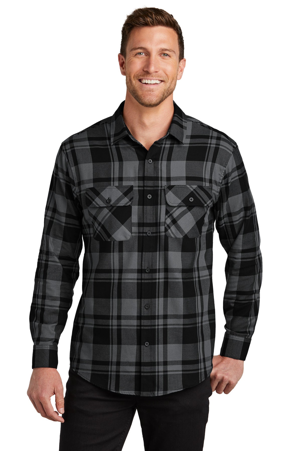 Port Authority ®  Plaid Flannel Shirt. W668