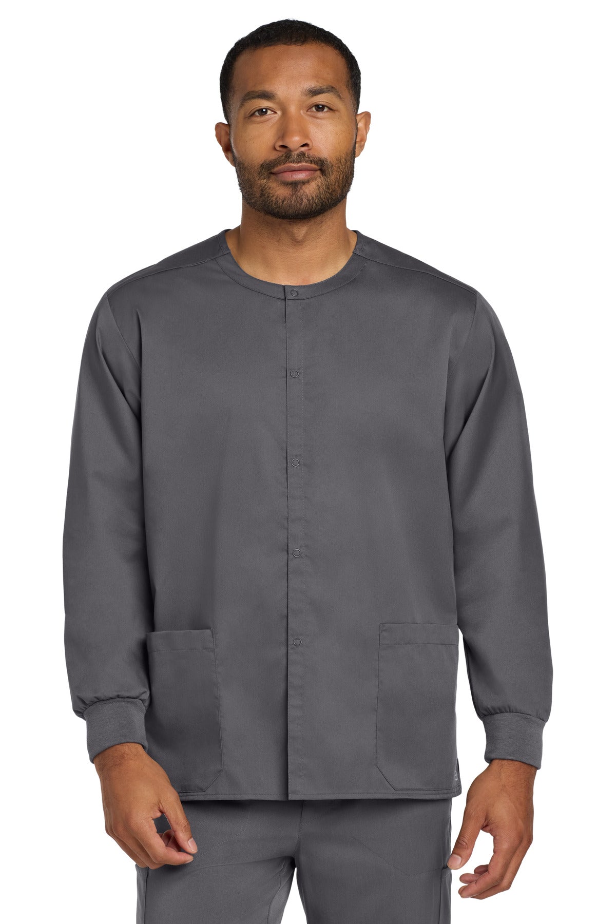 Wink ®  Unisex WorkFlex Snap-Front Scrub Jacket WW3080