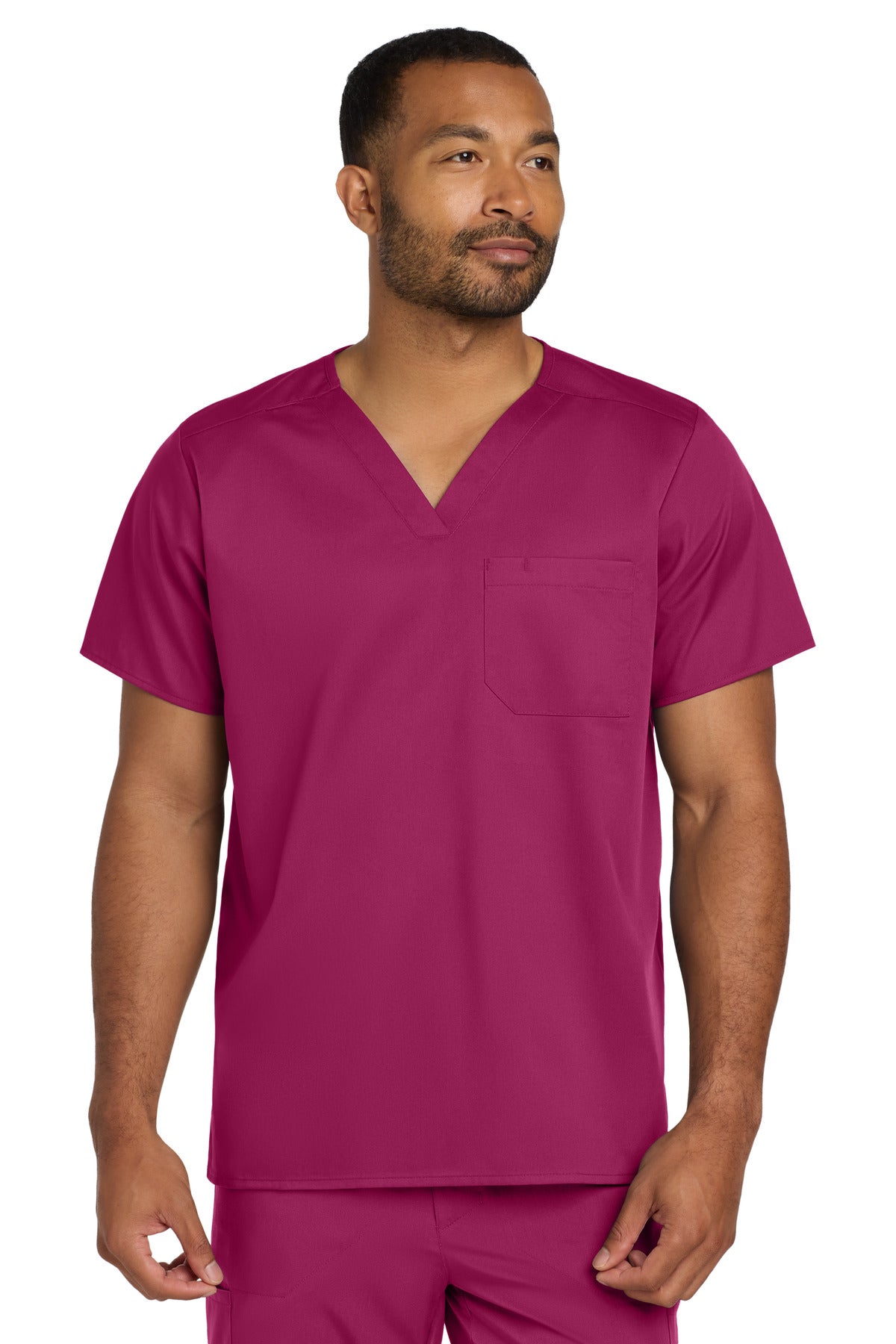 Wink ®  Unisex WorkFlex Chest Pocket V-Neck Top WW3160