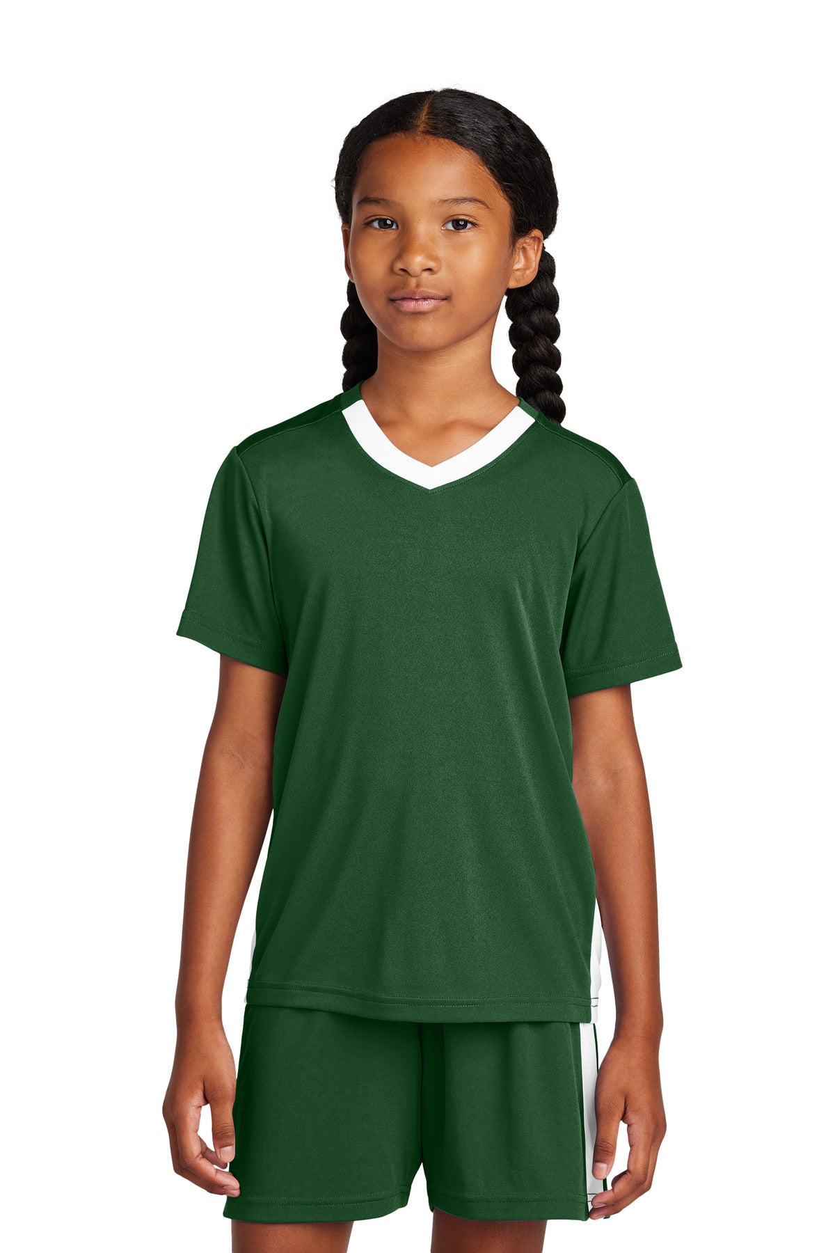 Sport-Tek ®  Youth Competitor ™  United V-Neck YST101
