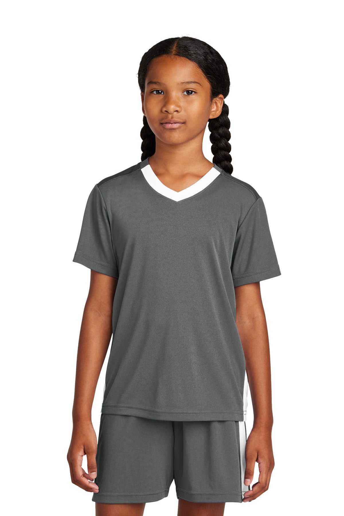 Sport-Tek ®  Youth Competitor ™  United V-Neck YST101