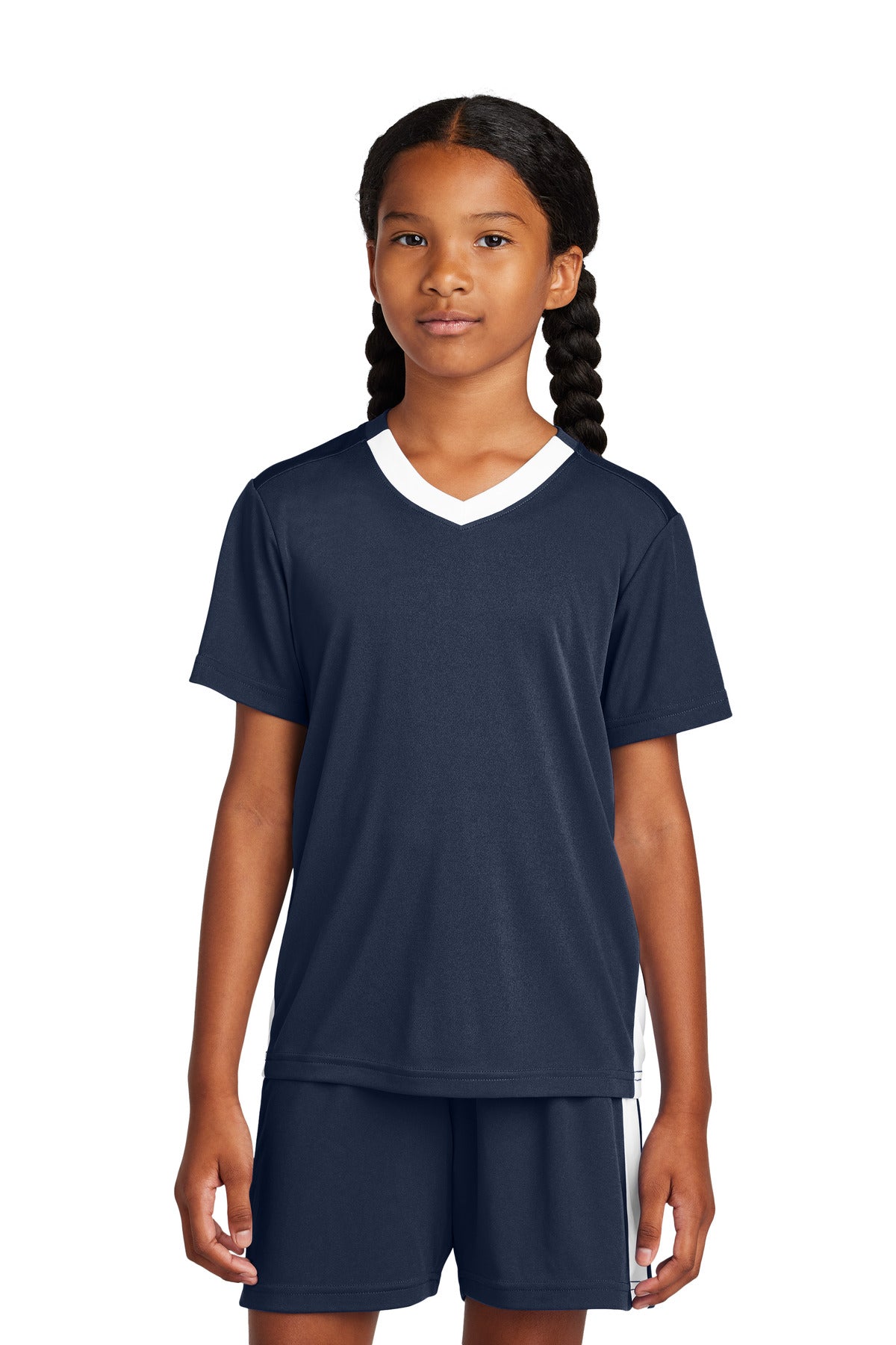 Sport-Tek ®  Youth Competitor ™  United V-Neck YST101