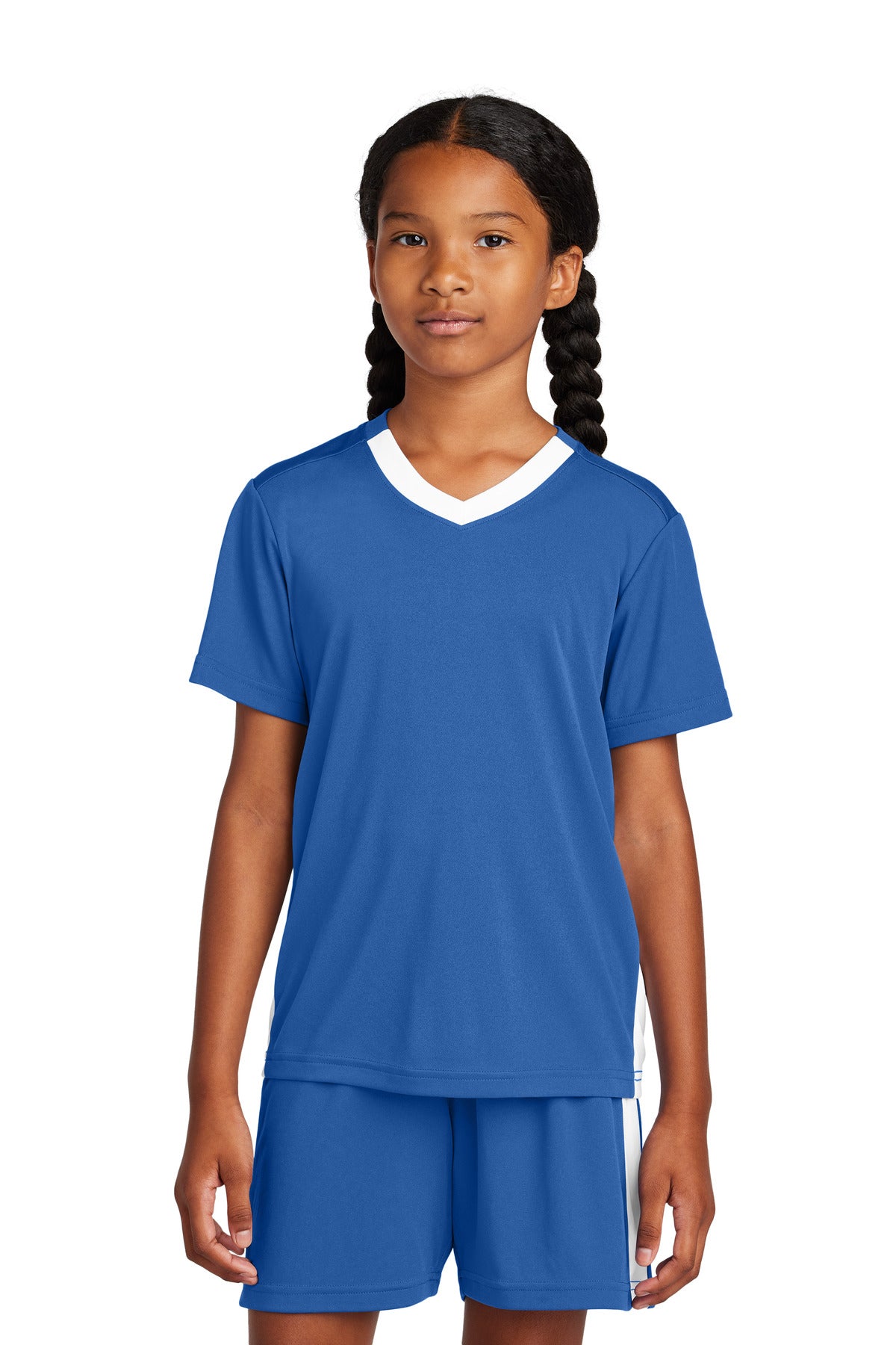 Sport-Tek ®  Youth Competitor ™  United V-Neck YST101