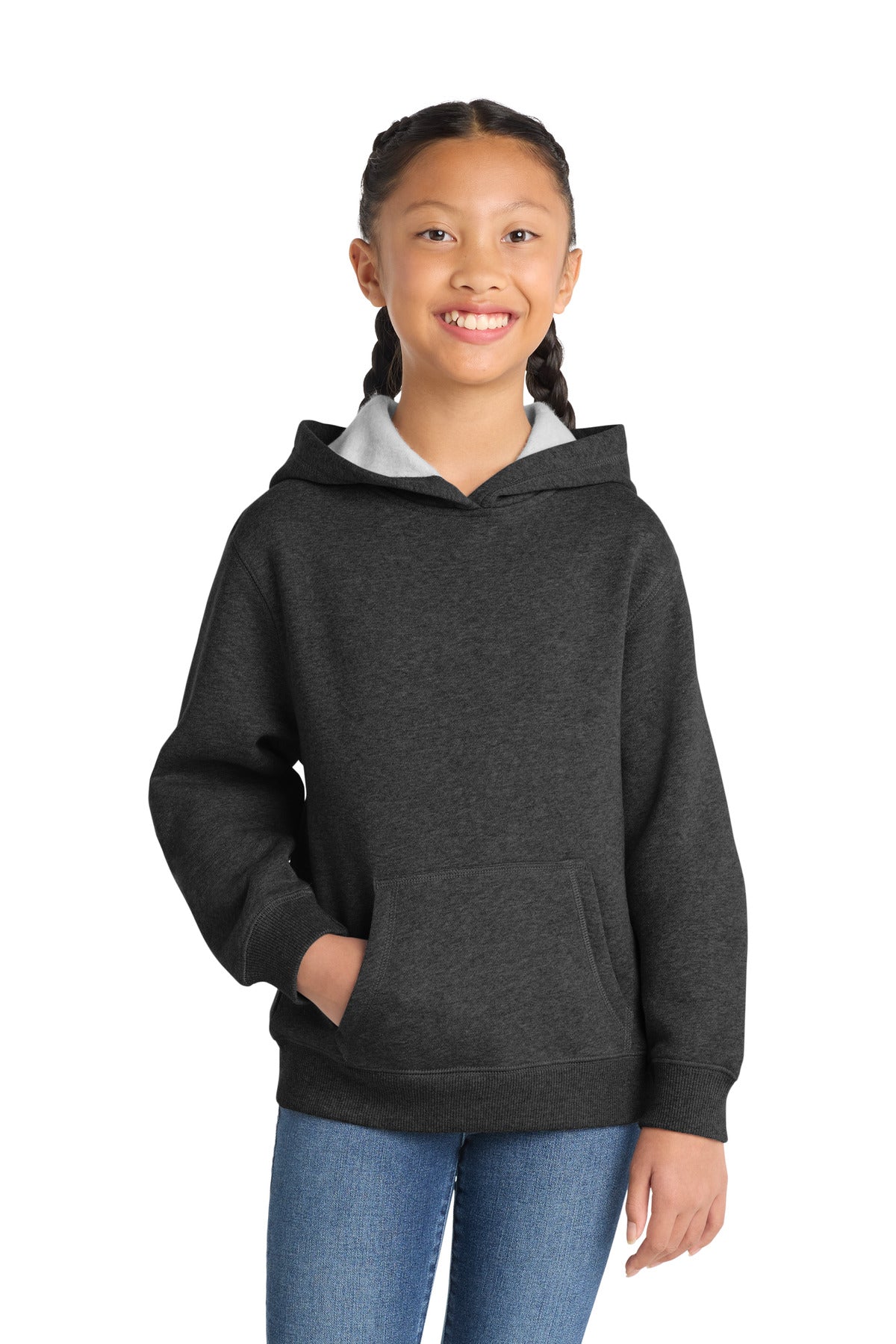 Sport-Tek ®  Youth Pullover Hooded Sweatshirt. YST254