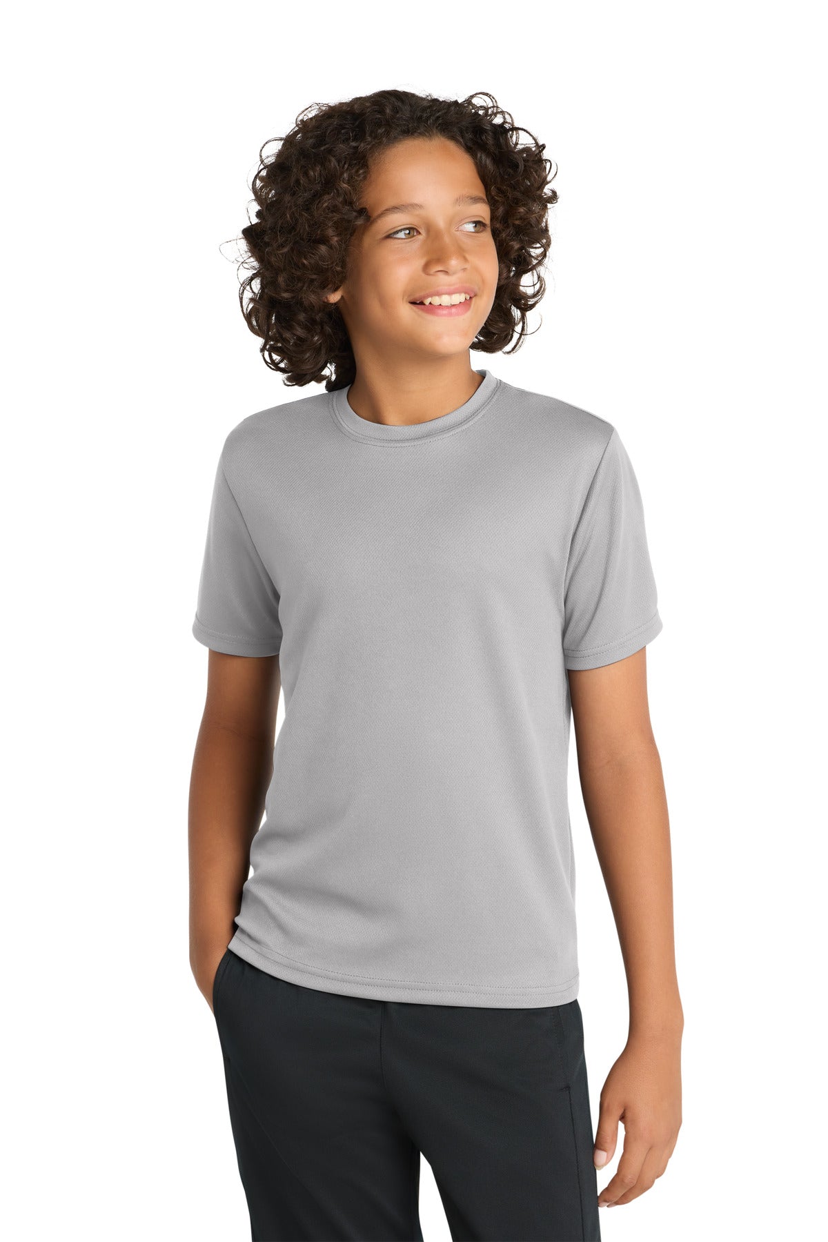 Sport-Tek ®  Youth PosiCharge ®  RacerMesh® Tee. YST340