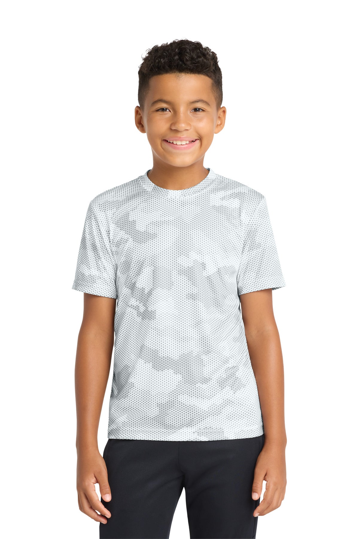 Sport-Tek ®  Youth CamoHex Tee. YST370