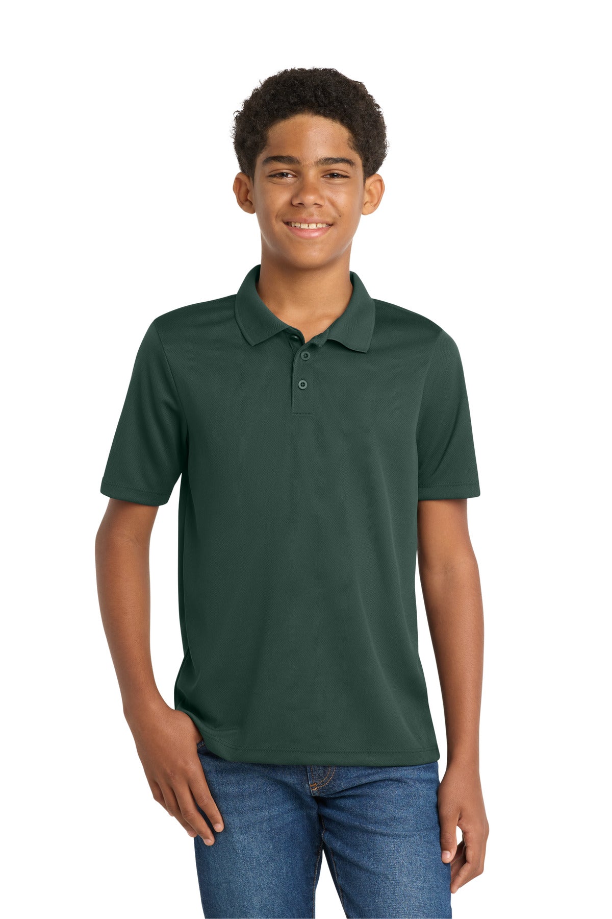 Sport-Tek ®  Youth PosiCharge ®  RacerMesh ®  Polo. YST640
