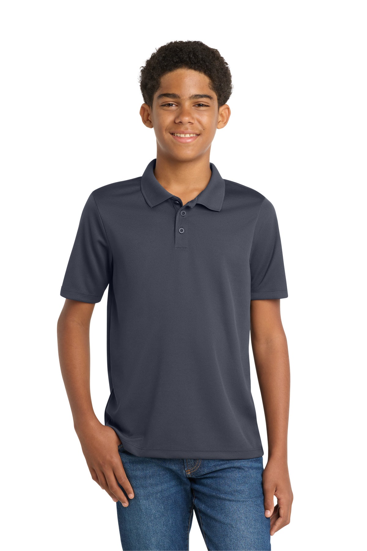 Sport-Tek ®  Youth PosiCharge ®  RacerMesh ®  Polo. YST640