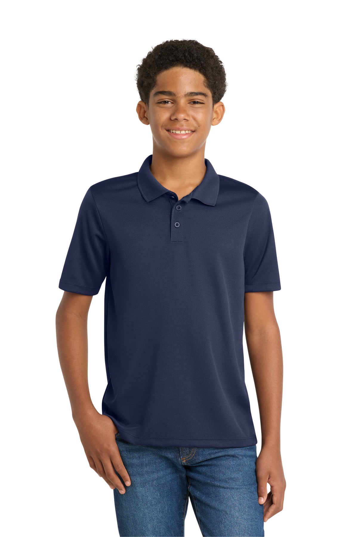 Sport-Tek ®  Youth PosiCharge ®  RacerMesh ®  Polo. YST640